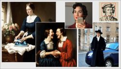 A montage of various selected illustrations from the paper 'Synthetic History: Evaluating Visual Representations of the Past in Diffusion Models' (https://arxiv.org/abs/2505.17064)